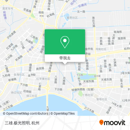 三雄.极光照明地图