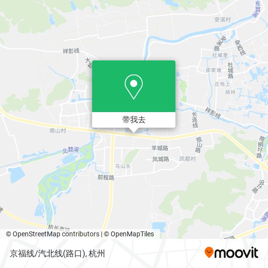 京福线/汽北线(路口)地图