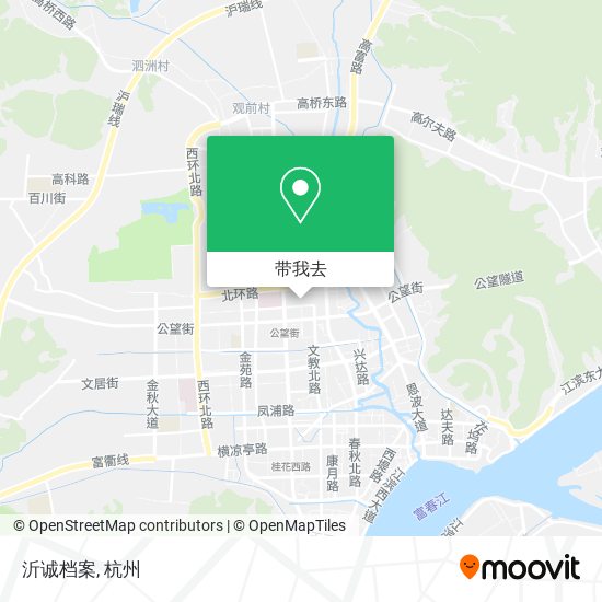 沂诚档案地图