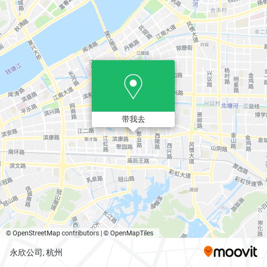 永欣公司地图