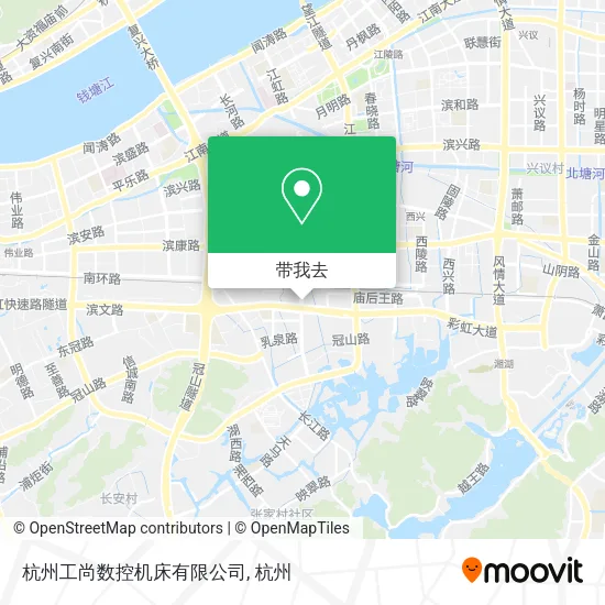 杭州工尚数控机床有限公司地图