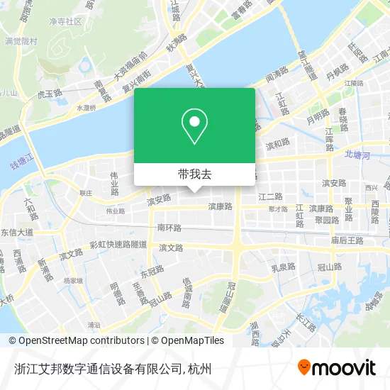 浙江艾邦数字通信设备有限公司地图