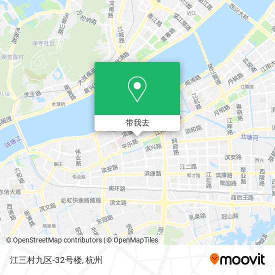 江三村九区-32号楼地图