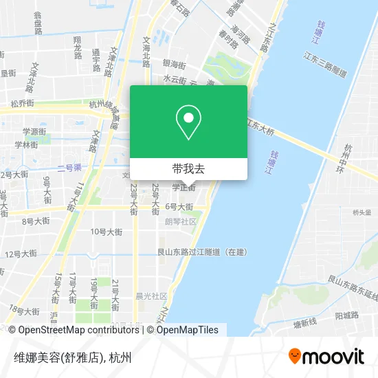维娜美容(舒雅店)地图