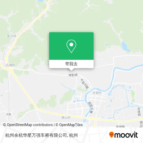 杭州余杭华星万强车桥有限公司地图