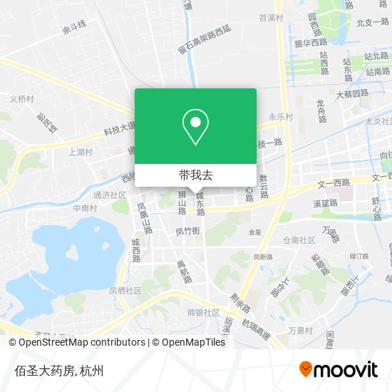 佰圣大药房地图