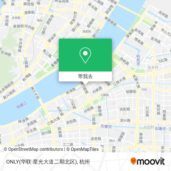 ONLY(华联·星光大道二期北区)地图