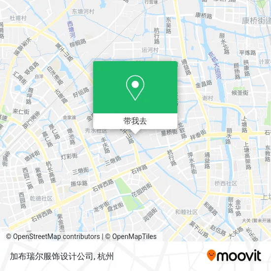 加布瑞尔服饰设计公司地图