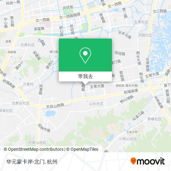 华元蒙卡岸-北门地图