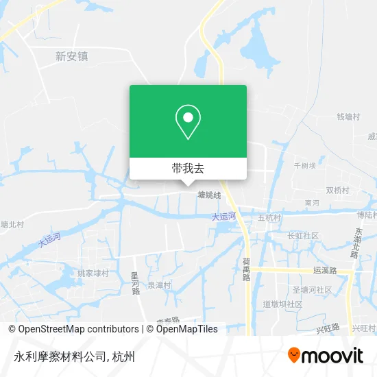 永利摩擦材料公司地图