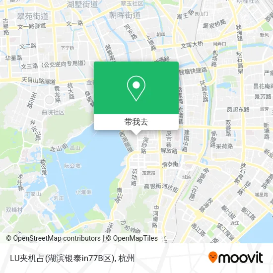 LU夹机占(湖滨银泰in77B区)地图