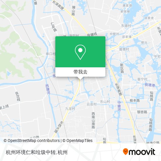 杭州环境仁和垃圾中转地图