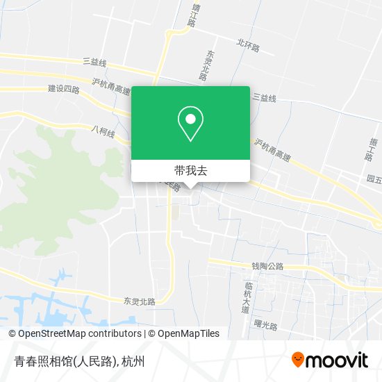 青春照相馆(人民路)地图