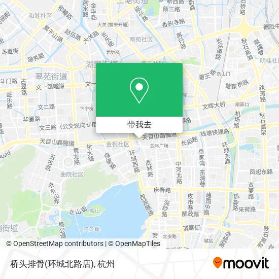 桥头排骨(环城北路店)地图