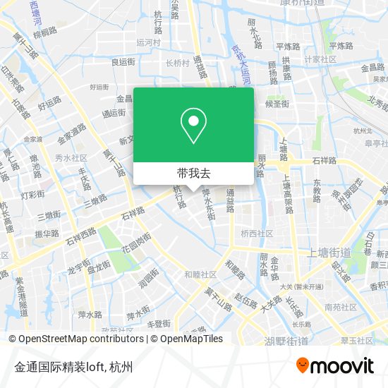 金通国际精装loft地图