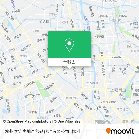 杭州微筑房地产营销代理有限公司地图