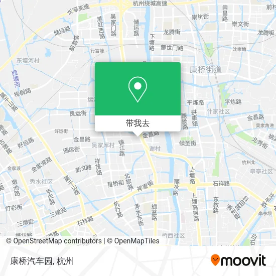 康桥汽车园地图