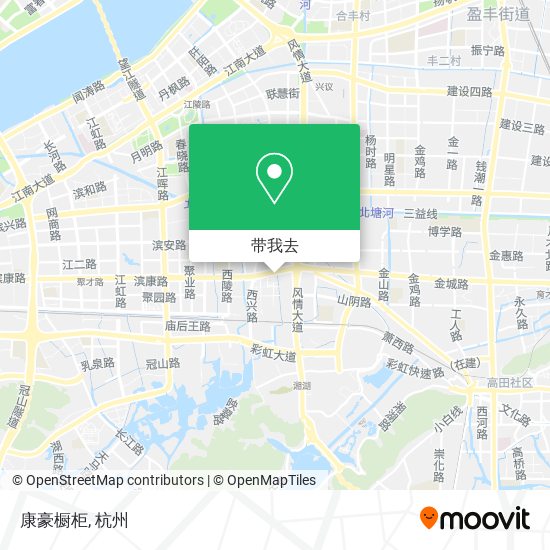 康豪橱柜地图