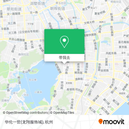 华伦一世(龙翔服饰城)地图