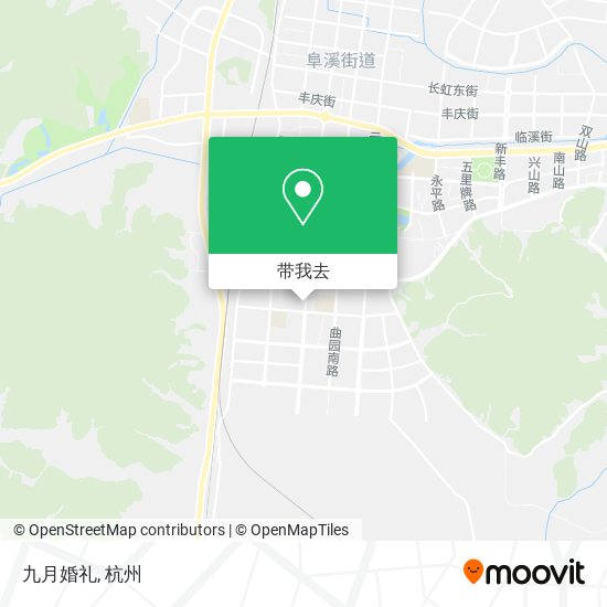 九月婚礼地图