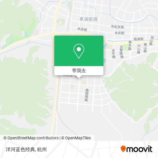 洋河蓝色经典地图