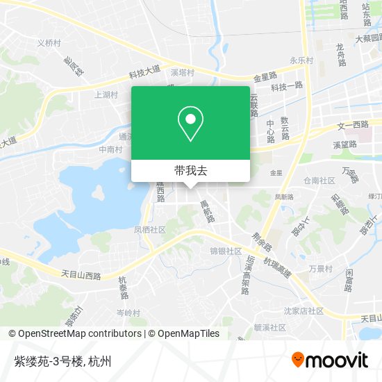 紫缕苑-3号楼地图