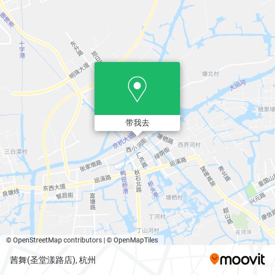 茜舞(圣堂漾路店)地图
