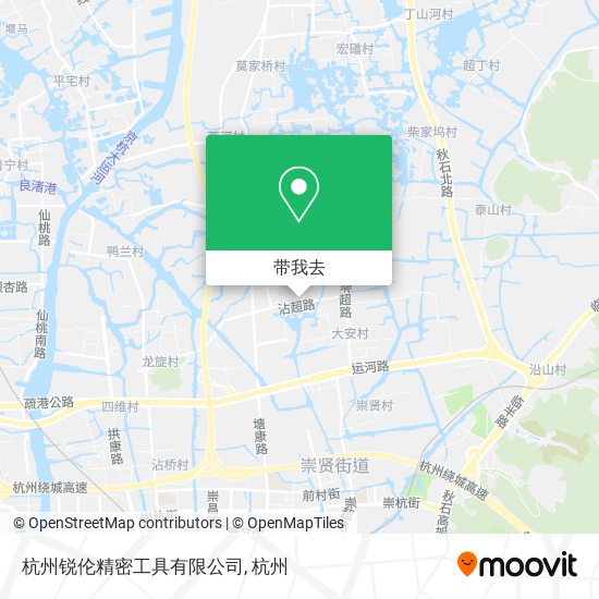 杭州锐伦精密工具有限公司地图