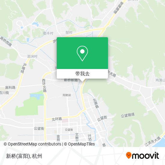 新桥(富阳)地图