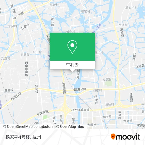 杨家斟4号楼地图