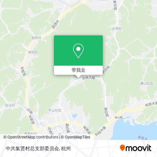 中共集贤村总支部委员会地图