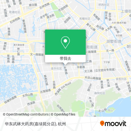 华东武林大药房(嘉绿苑分店)地图
