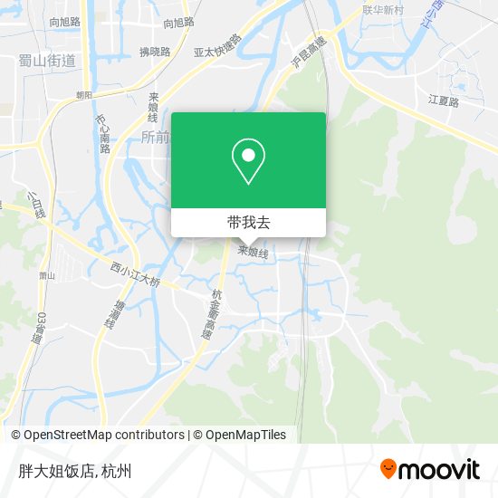 胖大姐饭店地图