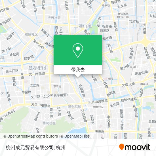 杭州成元贸易有限公司地图