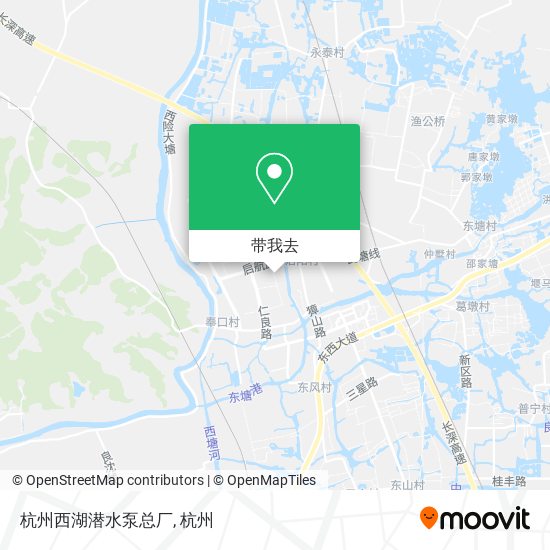 杭州西湖潜水泵总厂地图