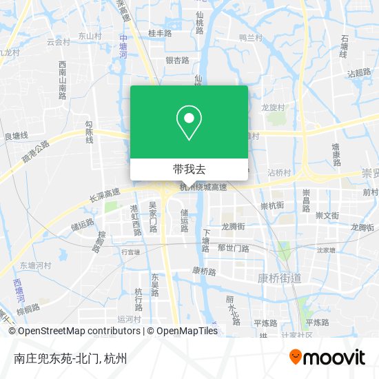 南庄兜东苑-北门地图
