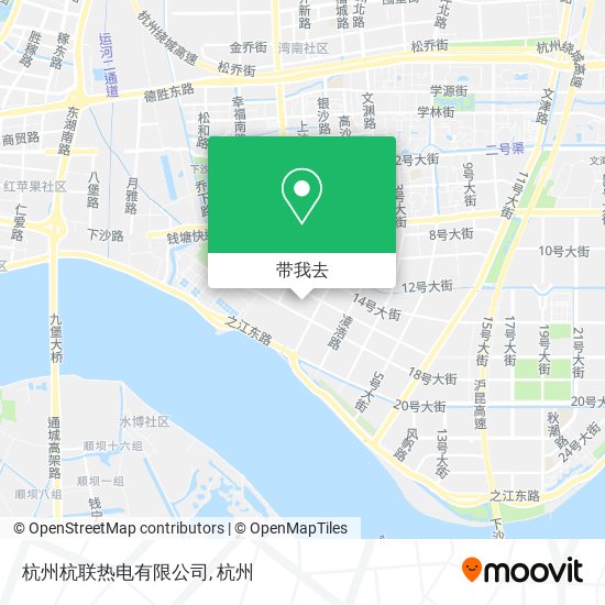 杭州杭联热电有限公司地图