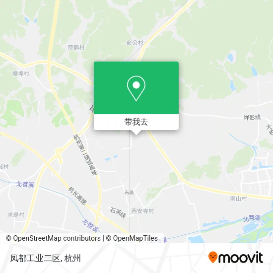 凤都工业二区地图