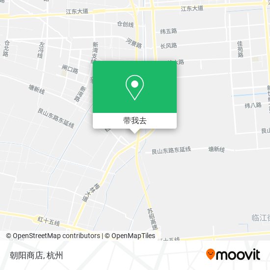 朝阳商店地图