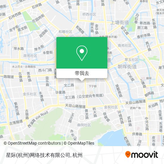 星际(杭州)网络技术有限公司地图