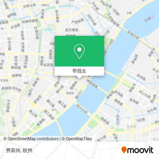 男装街地图