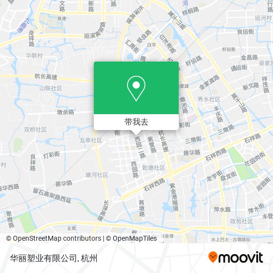 华丽塑业有限公司地图