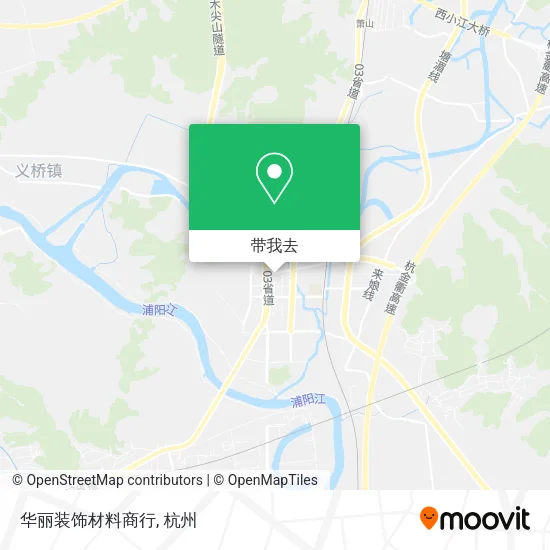 华丽装饰材料商行地图