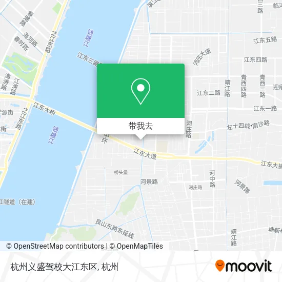 杭州义盛驾校大江东区地图