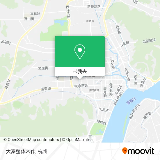 大豪整体木作地图