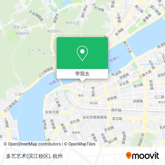 多艺艺术(滨江校区)地图