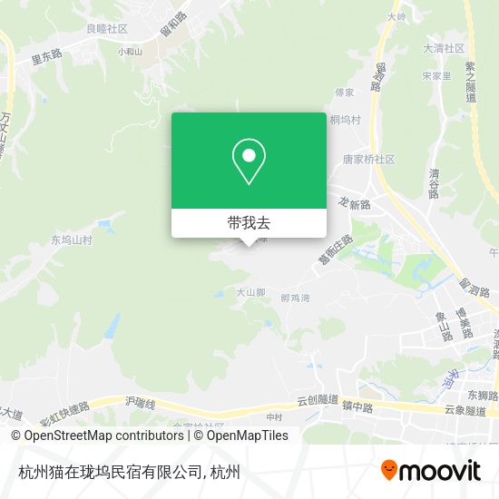 杭州猫在珑坞民宿有限公司地图