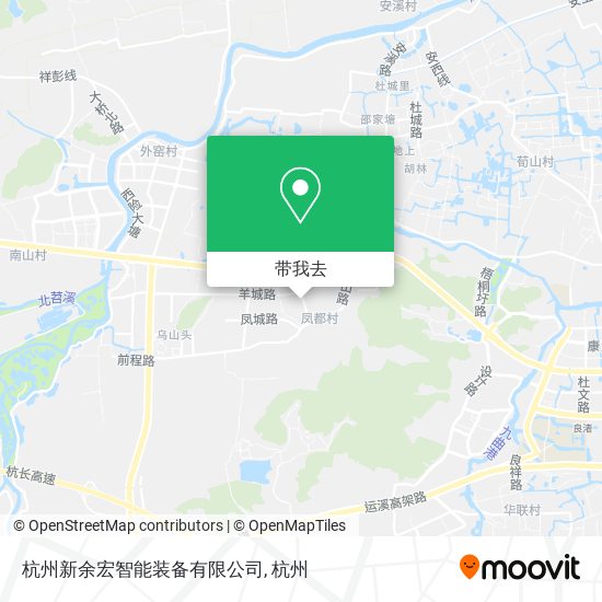 杭州新余宏智能装备有限公司地图