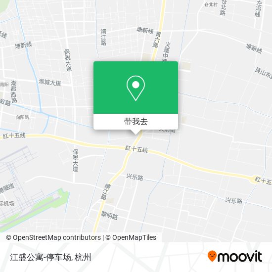 江盛公寓-停车场地图