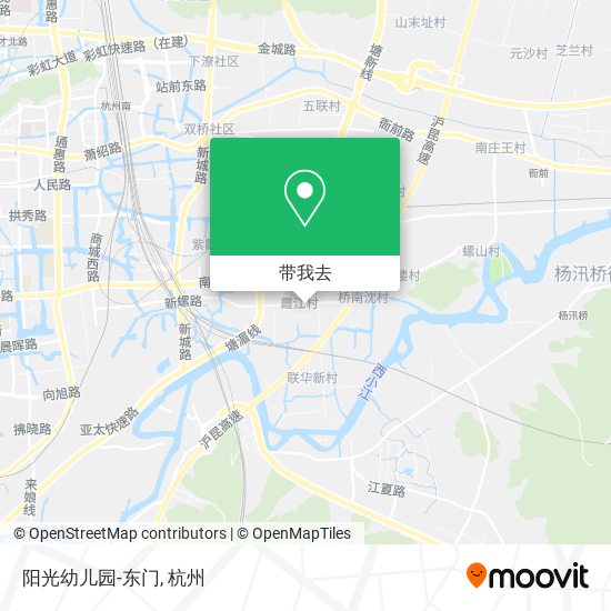 阳光幼儿园-东门地图